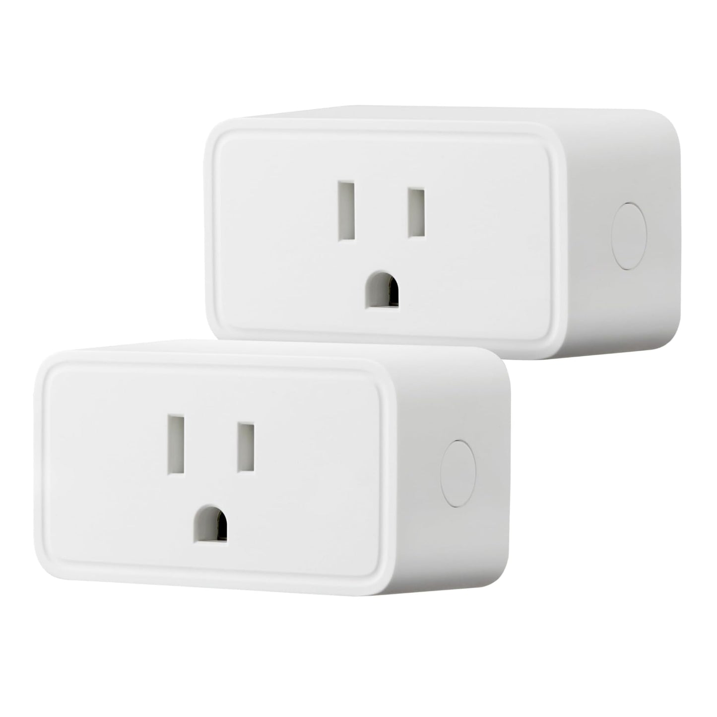 Amazon Basics Smart Plug, Works with Alexa Only, 2.4 GHz Wi-Fi, No Hub Required, 4-Pack, White
