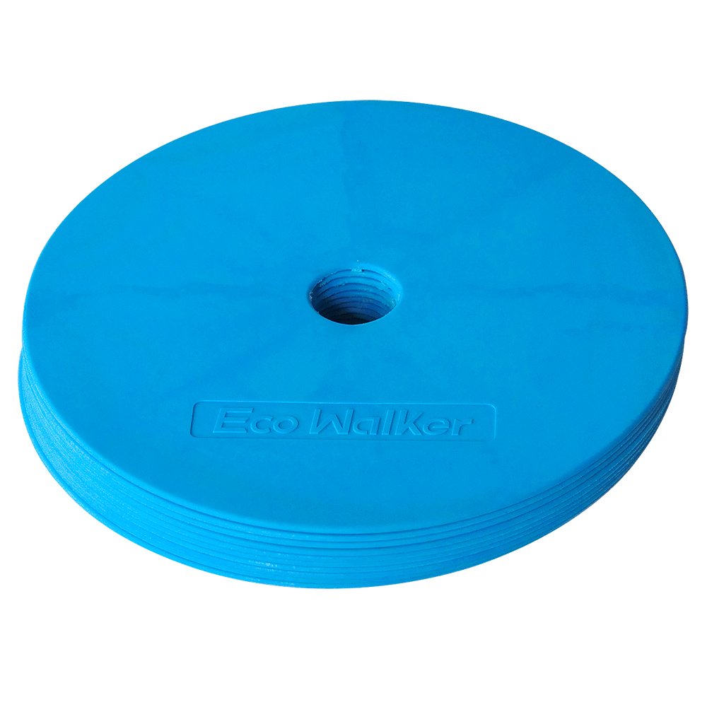 Eco Walker Flat Cones Spot Markers Soccer Basketball Sports Speed Agility Training