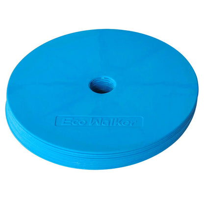 Eco Walker Flat Cones Spot Markers Soccer Basketball Sports Speed Agility Training