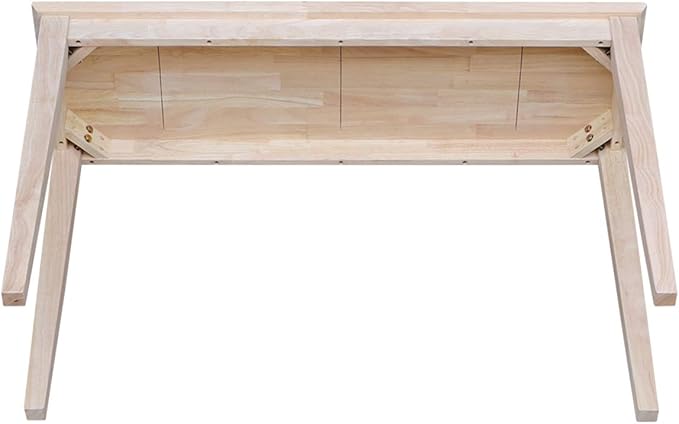 International Concepts Shaker Console Table, 48-Inch Long, Solid Parawood
