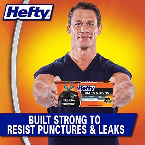 Hefty Ultra Strong Multipurpose Large Trash Bags, 30 Gallon 14 Count