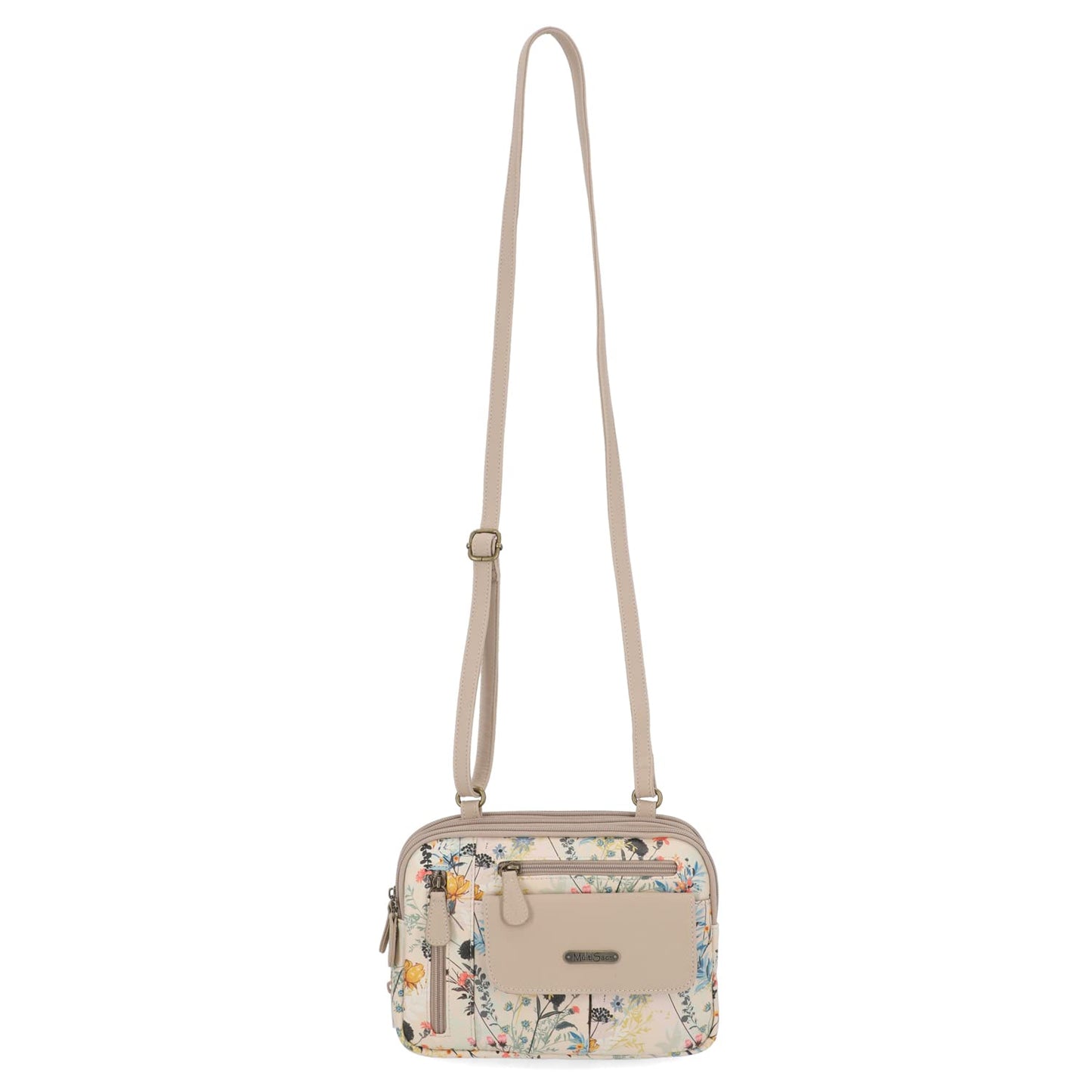 MultiSac Zippy Triple Compartment Crossbody Bag
