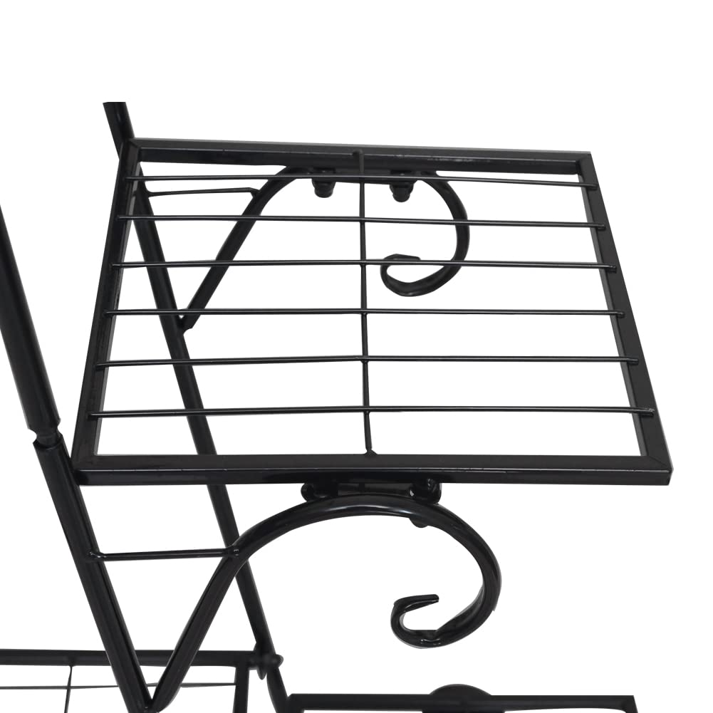 Cre Cra 6 Tier Plant Stand Metal Flower Pot Holder Plant Display Stand Indoor Outdoor Patio Flower Shelves Plant Rack