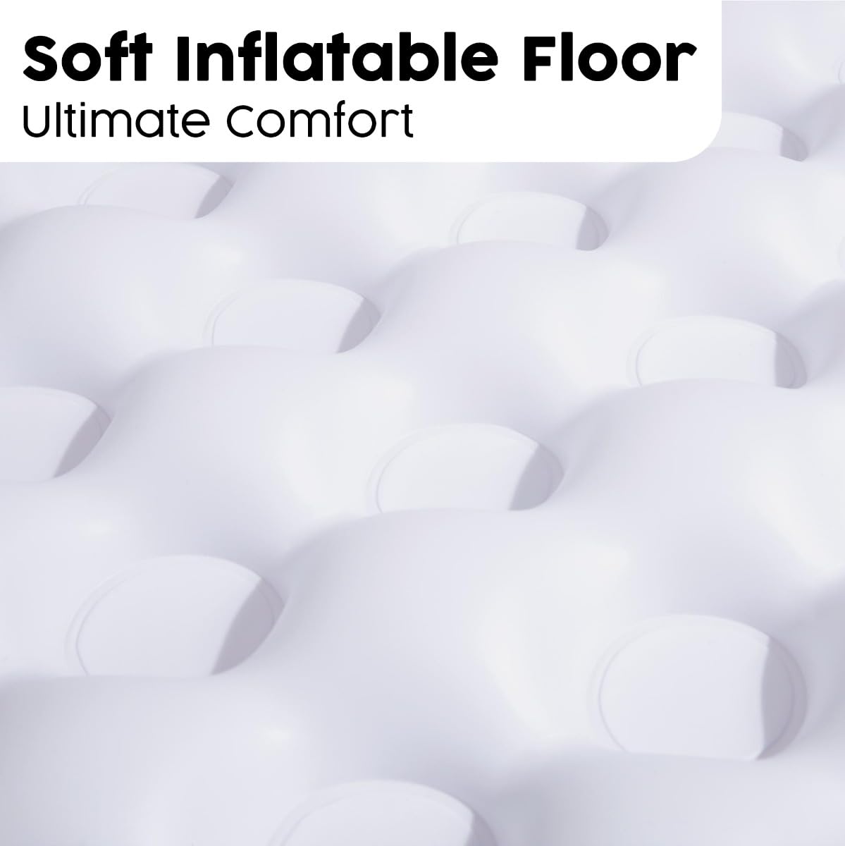 Bestway Inflatable Baby Bath Tub | Portable and Lightweight for Home and Travel, Inflatable Soft Floor, White