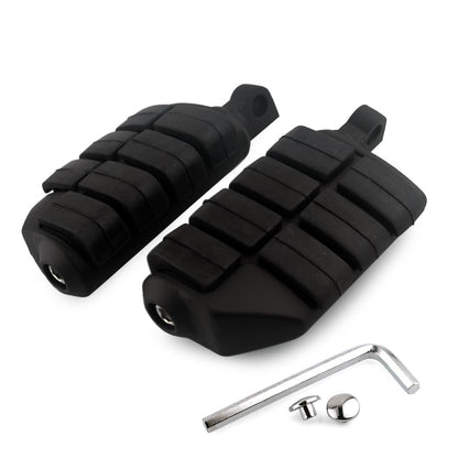 Motorcycle Highway Pegs Passenger Footpegs Male Mount Foot Rest Pedal Compatible with Harley Davidson Touring Street Glide Road King Road Electra Glide Sportster Dyna Softail