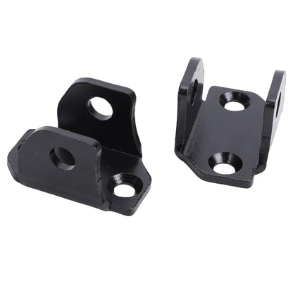 MOTOULAX Electric Dirt Bike Foot Pegs Bracket, Aluminium Alloy Footpeg Holder Replacement with Powder Coated Finish, for Electric Dirt Bike
