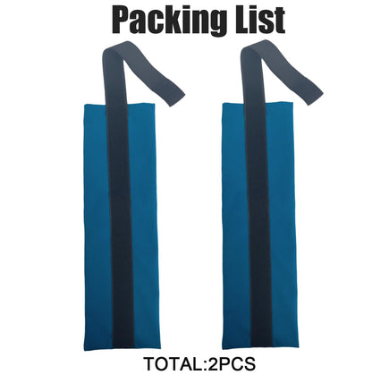 2PCS 5"x17" Ice Pack Sleeve - Reusable and Multi-use Ice Pack Bag for Cold Compress for Inflammation, Pain Relief of Shoulder, Thighs, Back with Adjustable Strap