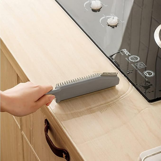 Multifunctional Cleaning Brush 2 Pcs Silicone Cleaning Brush Small Crevice