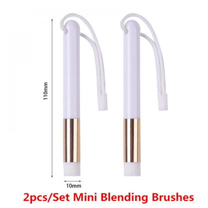 10 Pack Mini Blending Brushes Sets for Card Making Drawing Crafting Ink Paintbruhses Sets for Stamping Scrapbooking Background Card Stencils Die Cuts Card Making Scrapbooking Stamping Crafting Tool