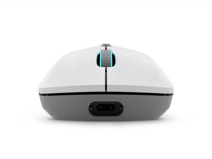 Lenovo Legion M410 Wireless RGB Gaming Mouse – 6 Button Palm Grip Mouse with 16,000 DPI, 53 Hour Rechargeable Battery, 2-Zone RGB Lighting, NVIDIA Reflex Compatible