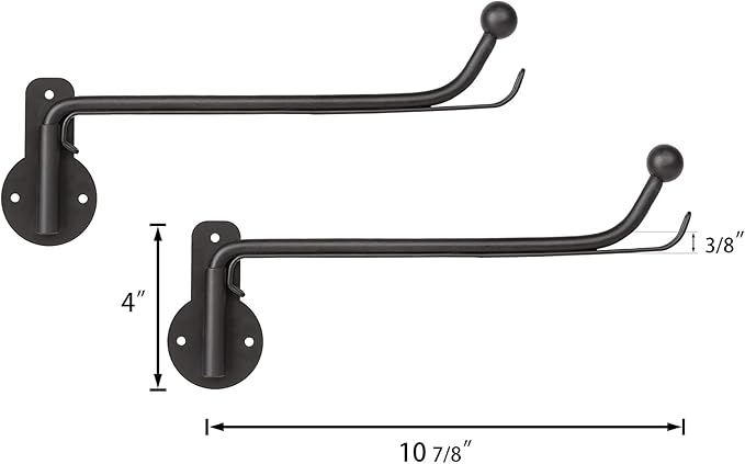 Mkono Wall Mounted Drying Rack Laundry Clothes Hanger