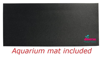 Diversa Aquarium Professional Fish Tank - Real Glass, Standard Rectangle AQUARIUM ONLY - 25L (40x25x25cm)