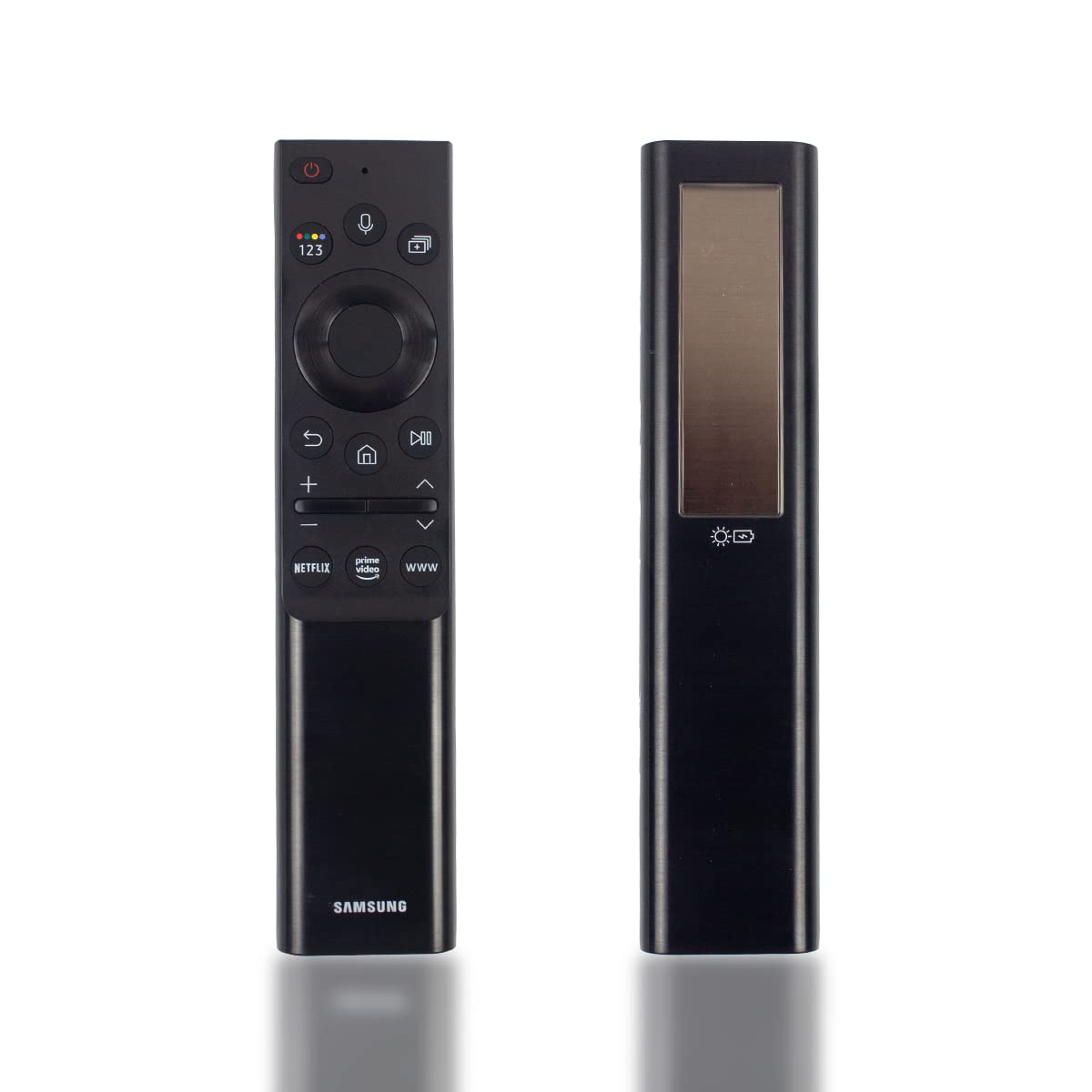 Ceybo Original Solar Voice Remote Control Replacement with YouTube Netflix Shortcut for Samsung Smart TVs, Compatible with Neo QLED 8K, QLED (BN59-01480A)