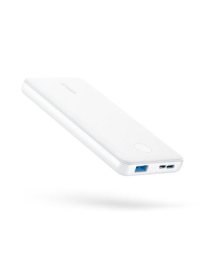Anker Power Bank(PowerCore 10K), Compact Travel-Ready 10,000mAh Battery Pack with PowerIQ Charging Technology, 5V/3A High-Speed Charging for iPhone, iPad,and More(USB-C Input and Output(Black), 1pack)