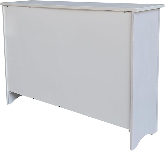 International Concepts 34" High Solid Wood Hall Storage Cabinet Cupboard