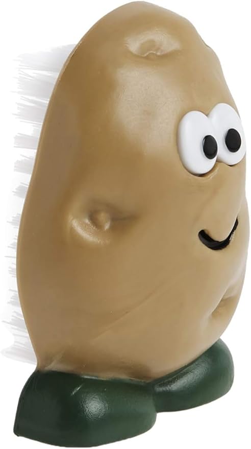 Joie Spud Dude Potato Brush, Vegetable and Fruit Scrubber, Produce Cleaner