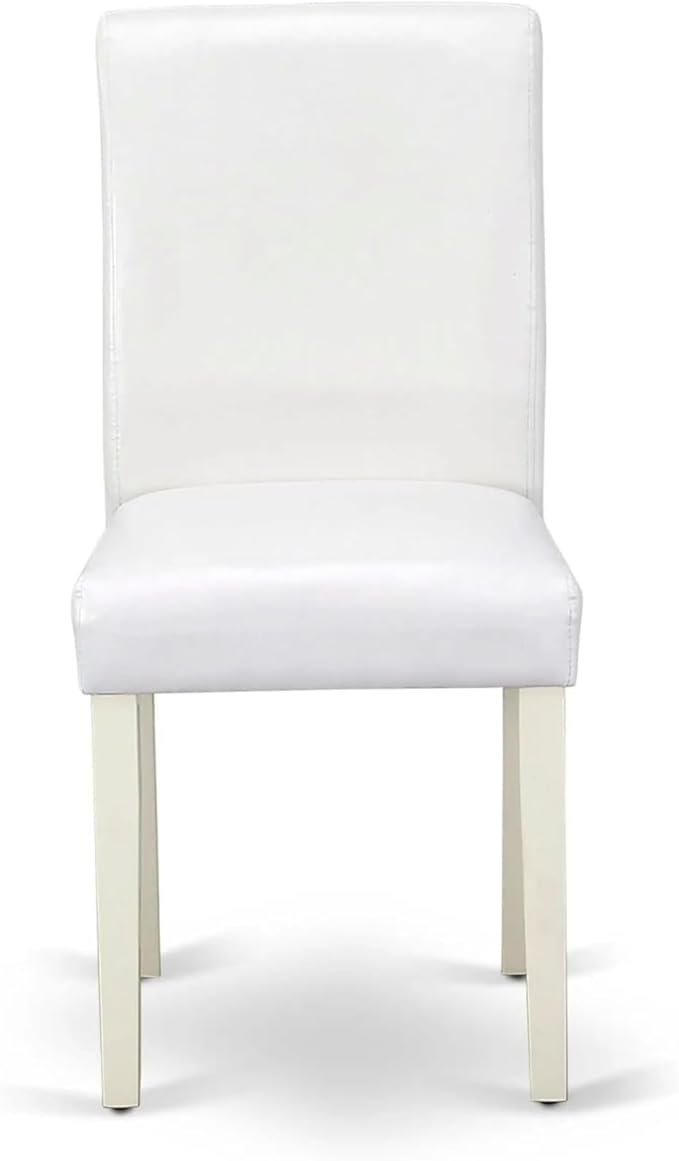 East West Furniture ABP2T64 Abbott Classic Parson Dining Chairs