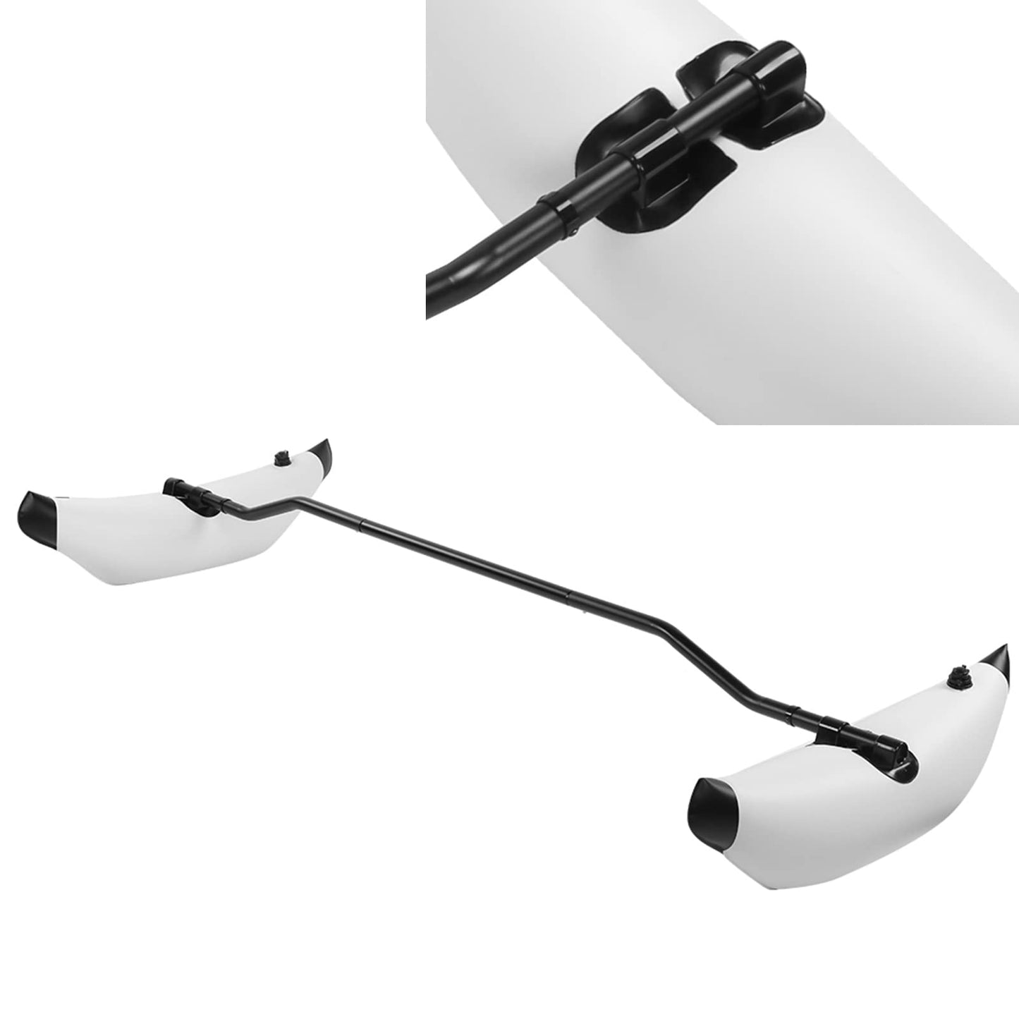 Kayak Outrigger Stabilizer , Portable PVC Higher Stability Kayak Outrigger Kit , Three Colours to Choose Inflatable Kayak Stabilizer , Easy to Install , for Floating Balancing Boat