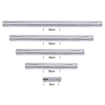 Dumbbell Connecting Rod 40Cm Threaded Dumbbell Coupler for Strength Training with Steel Construction