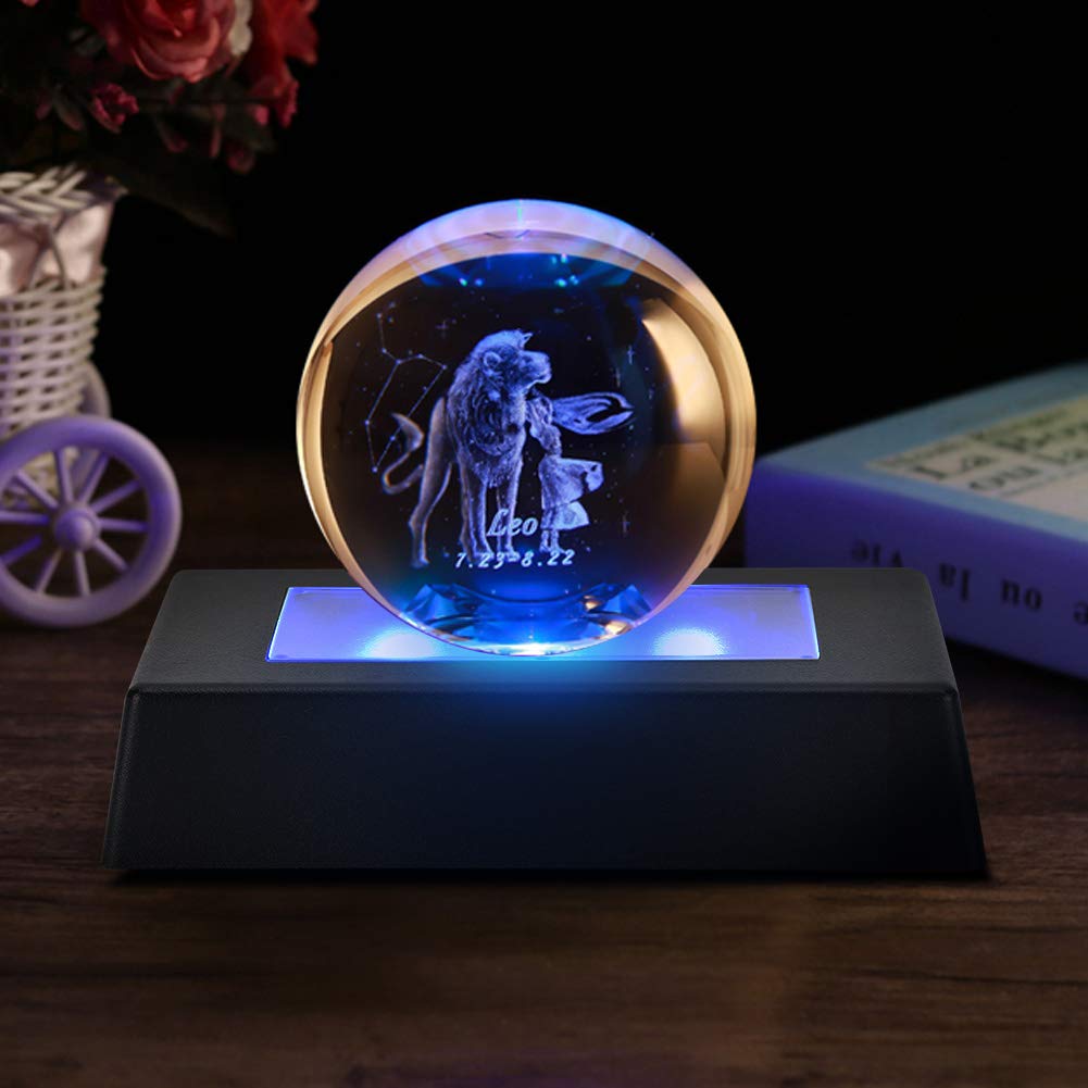 LED Light Base for Glass Art – LED Display Base with RGB Lights, Lighted Base for Crystal 3D Glass Art, USB Powered Rectangle Stand for 3D Crystal Statues