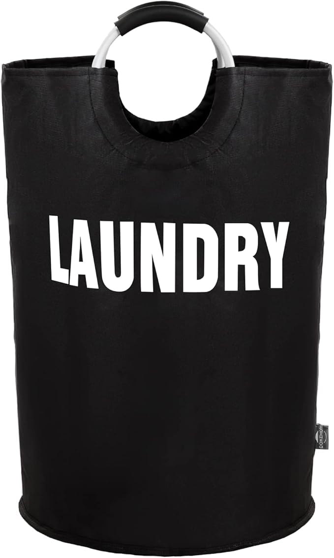 DOKEHOM 160L XX-Large Laundry Basket, Collapsible Laundry Bag, Foldable Laundry