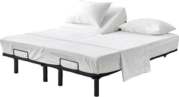 Kingnex Half Split Top King Sheets Set