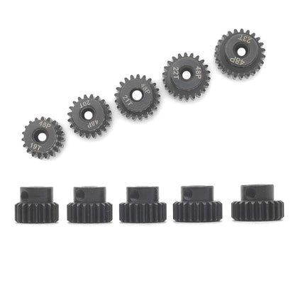 MakerDoIt 48P 19T 20T 21T 22T 23T Pinion Gear with Hex Key for 3.175mm Shaft RC Motor