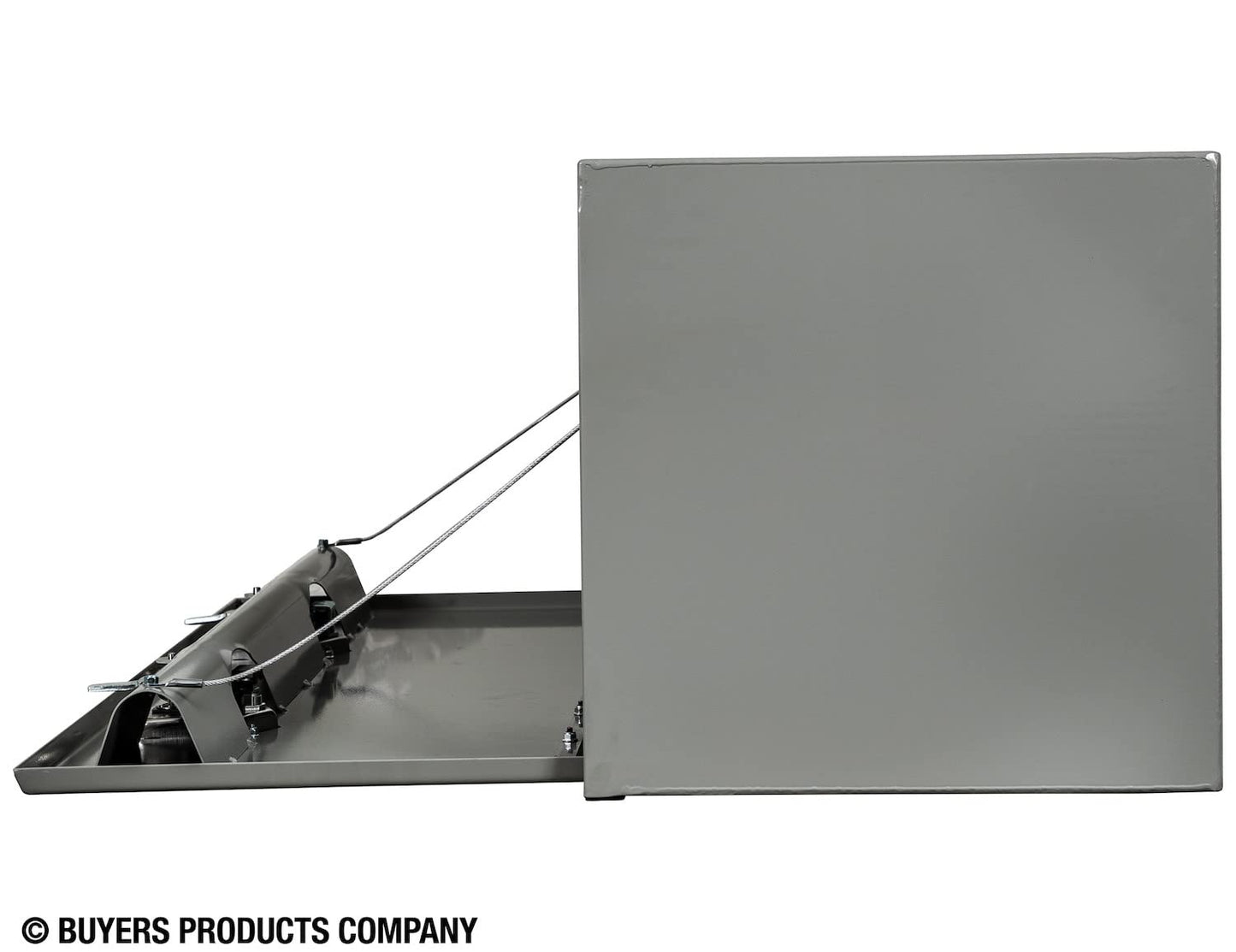 Buyers Products 1702905 Primed Steel Underbody Truck Tool Box, 18 x 18 x 36 Inch, Made In The USA, Primed Contractor Truck Box For Storage and Organization, Durable Job Box