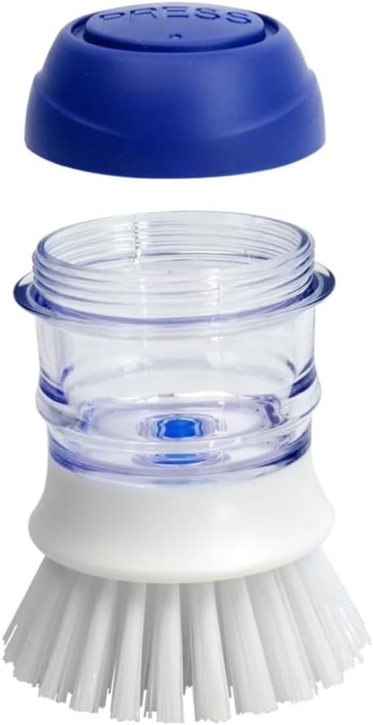 CELOX Dish Brush with Soap Dispenser, Palm Brush
