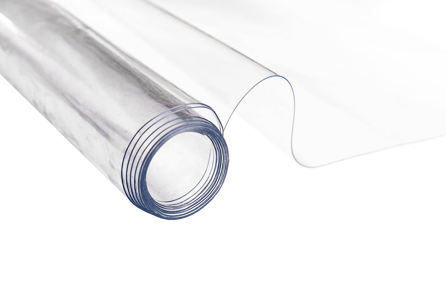 Restaurantware Table Tek 72 x 54 Inch Table Top Protector 1 Rectangle PVC Table Protector - 6 Mil Thick Waterproof Clear Plastic Dining Table Cover Heavy-Duty No-Slip Cover for Table
