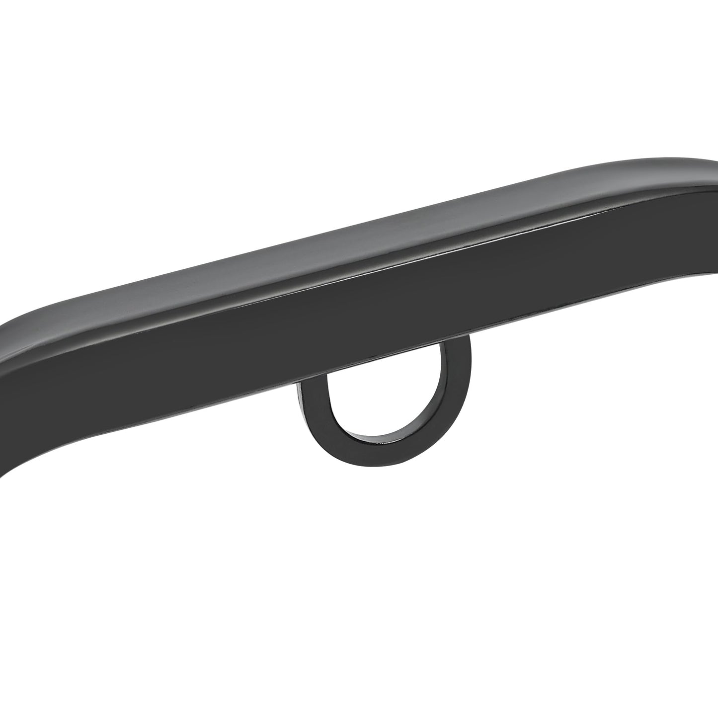 ALMULOO Universal Adjustable Semi Truck Spare Tire Carrier Rack Holder Width Max Up to 19" Steel Powder Coated