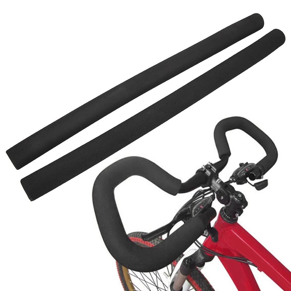 Zjyufy Foam Bike Handlebar Grips Cover Bicycle Tube Sponge Soft Grips Foam Tubing Cover for Mountain Road Bike, Inner Dia 22mm