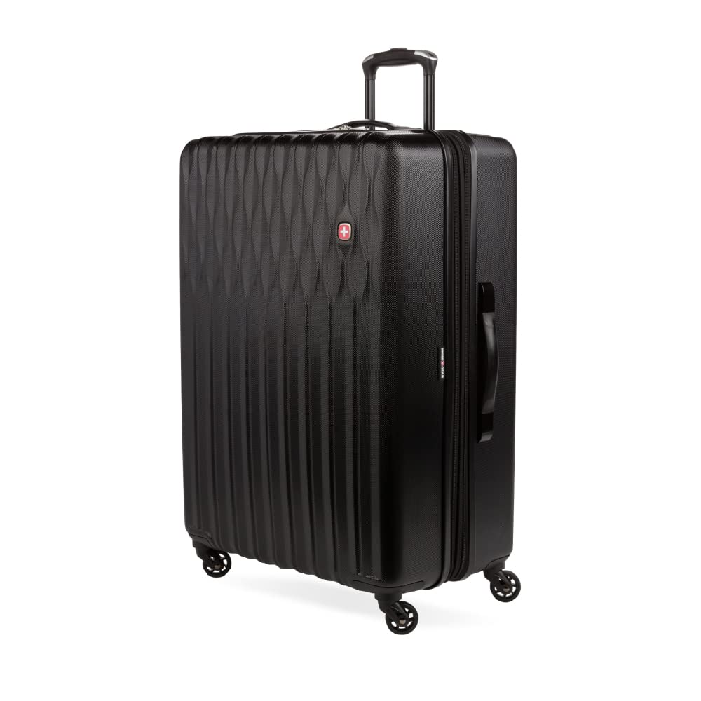SwissGear 8018 Expandable Luggage, Hard Shell Large Luggage with Spinner Wheels