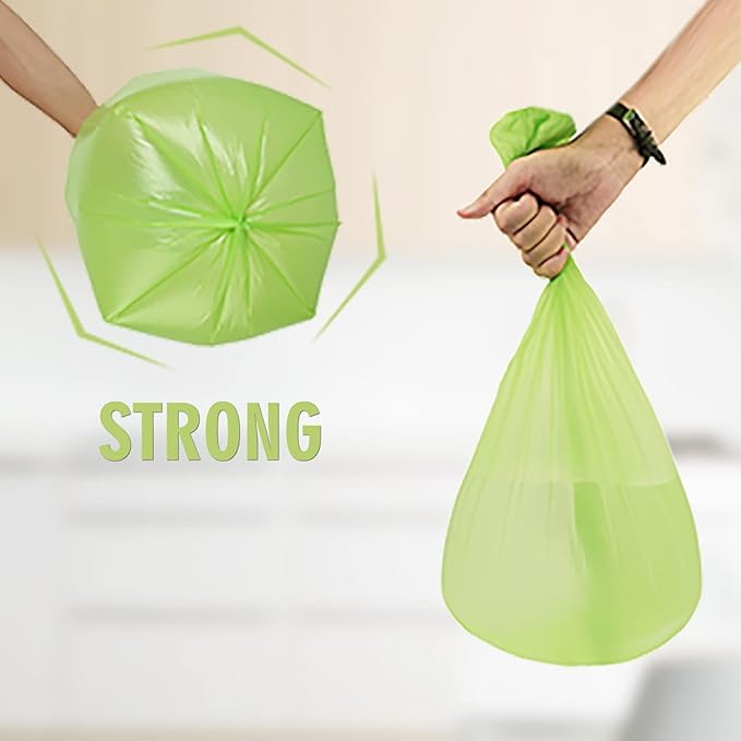 2-2.6 Gallon Trash Bags, Inwaysin Bathroom Garbage Bags, Biodegradable Small