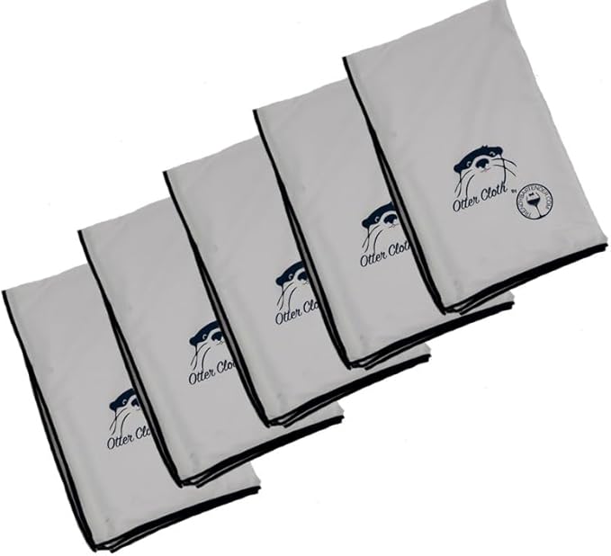 Trendy Bartender Toast to Perfection Microfiber Glass Polishing Lint-Free Cloth