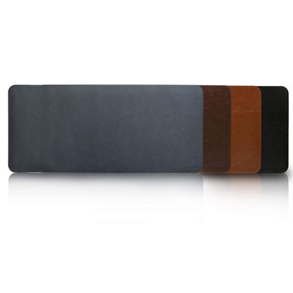 LONDO OTTO430 Leather Extended Mousepad - Desk Mat, Gray, L
