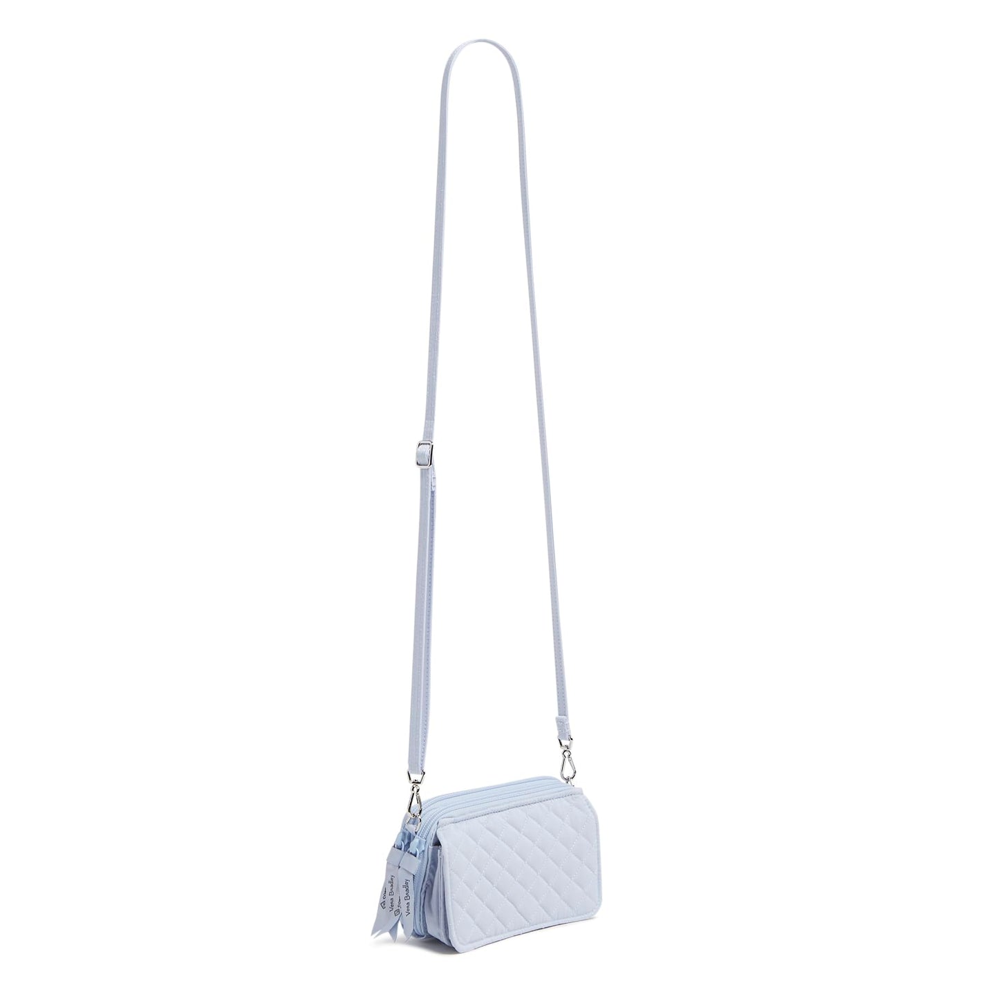 Vera Bradley Cotton All in One Crossbody Purse with RFID Protection