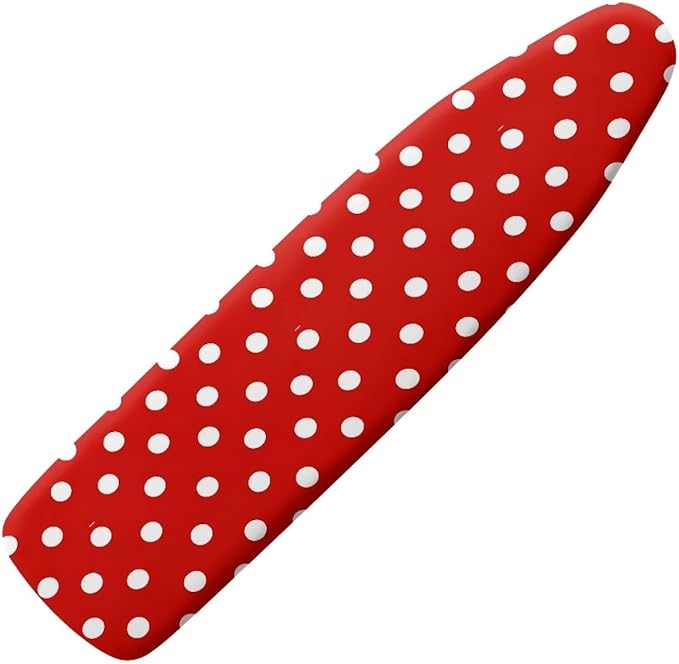 Dot Red Ironing Board Cover and Pad Standard Ironing Board Cover