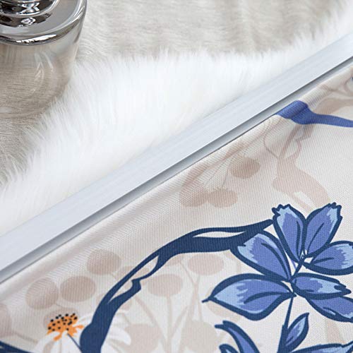 Artdix Roman Shades for Windows, Floral Blackout Cordless Roman Shades for Farmhouse, Doors, Kitchen Windows, Easy to Install