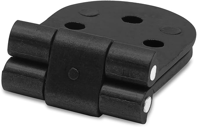 Piutouyar 4PCS Butler Tray Heavy Duty Folding Flip Top Hinge 180 Degree Round