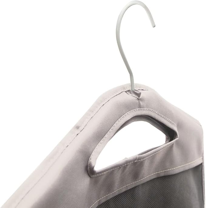 The Fine Living Co. Hanging Laundry Hamper Bag, Heavy Duty Hanger, Space Saving