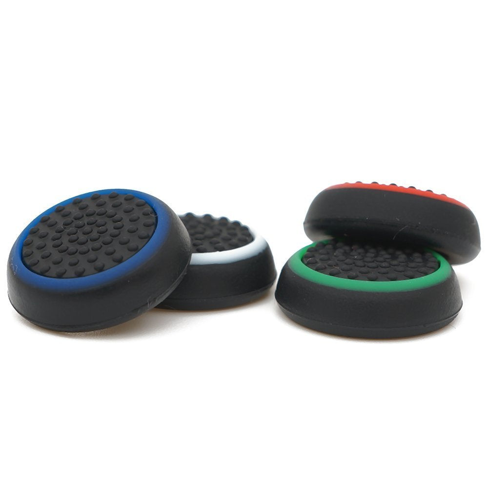 SUBANG 16 Pieces Silicone Noctilucent Thumb Grip Caps Controller Joystick Cap Covers for PS-Series, Xbox-Series Analog Stick Caps Replacement