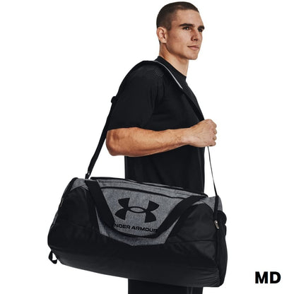 Under Armour Unisex-Adult Undeniable 5.0 Duffle , Pitch Gray Medium Heather (012)/Black , Medium