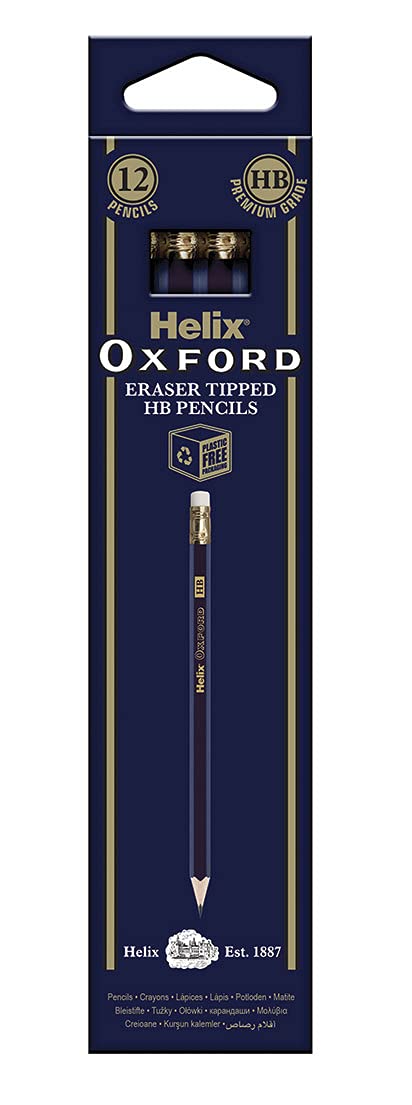 Helix Oxford Complete Back to School Stationery Set - Comprehensive Helix Oxford school supplies set including Maths Set, Pens, Ruler, Scientific Calculator & More - Ideal for High School or College