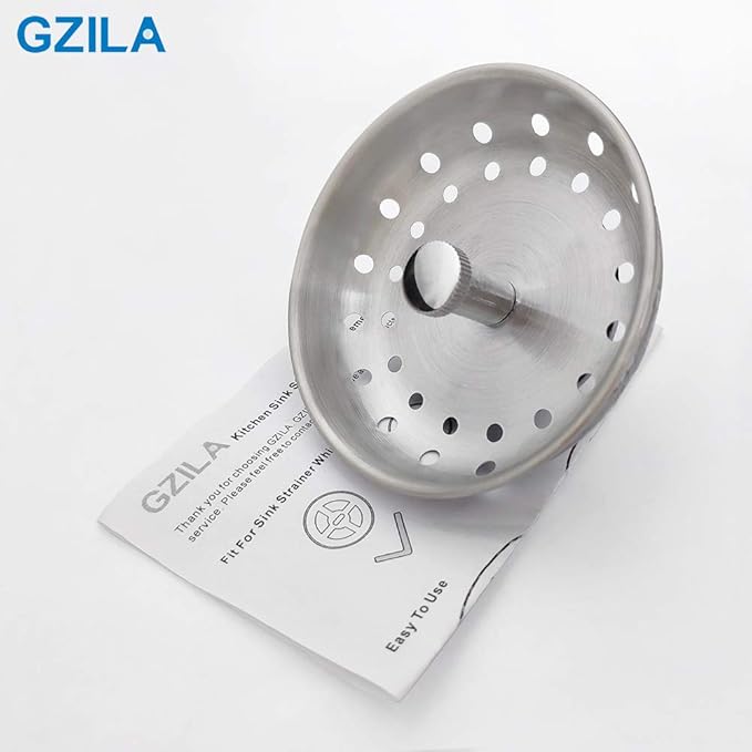 2 PCS Kitchen Sink Drain Strainer Replacement