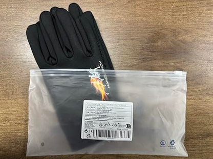 HANDLANDY Gardening Gloves for Women, Utility Goatskin Leather Safety Work Gloves Breathable Ladies Leather Garden Yard Gloves, Best Gift for Gardeners, Large