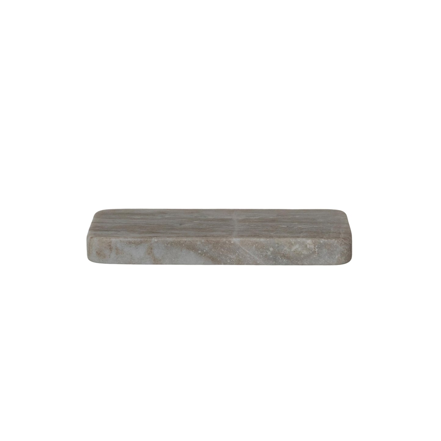 Creative Co-Op Marble Cheese Serving Board, Buff Color
