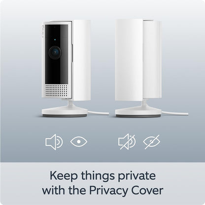 Ring Indoor Camera (2nd Gen) | Plug-In Pet Security Camera | 1080p HD, Two-Way Talk, Wifi, Privacy Cover, DIY | alternative to CCTV system | 30-day free trial of Ring Home