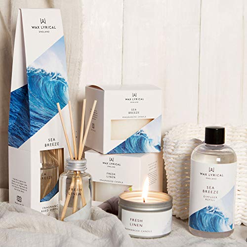Wax Lyrical 40ml Reed Diffuser, Sea Breeze