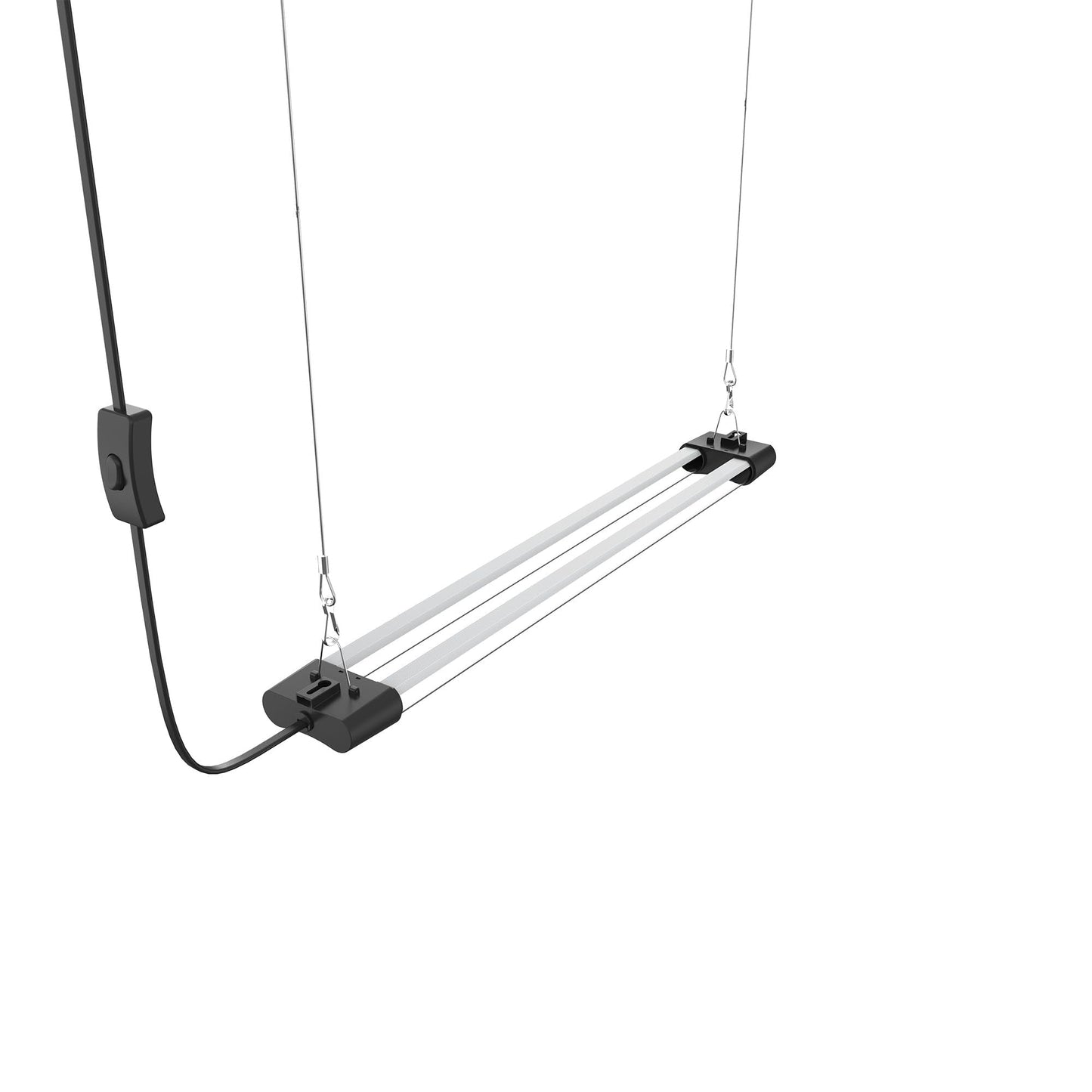 APICDOM LED Grow Light Full Spectrum Light Linkable 5000K Daylight + 660nm Red Indoor Plant Lighting Fixture (2 FT)